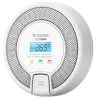 Detector de CO autónomo X-Sense - Batería reemplazable - Indicador luminoso de alarma - Alarma sonora 85 dB a 3m - Bo...