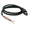Cable Rojo/Negro paralelo SAFIRE - 400 mm de largo - Terminales positivo/negativo - Conector macho estándar - Termina...