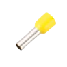 Punteras huecas de crimpado - Para Cables eléctrico - Sección del conductor 6mm² / AWG 10 - Color amarillo - 50 Unidades