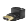 Adaptador HDMI - HDMI 1.3 - Acodado 90° - HDMI tipo A macho - HDMI tipo A hembra - Conectores anticorrosión