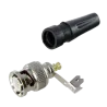 Conector SAFIRE - BNC para atornillar - Compatible con cualquier cable - Universal, no necesita crimpadora - Sólo req...