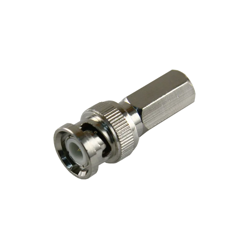 Conector rápido SAFIRE - BNC para enroscar - No necesita crimpadora - 35 mm (Fo) - 14 mm (An) - 15 g