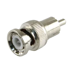 Conector SAFIRE - BNC macho - RCA macho - 32 mm (Fo) - 13 mm (An) - 8 g