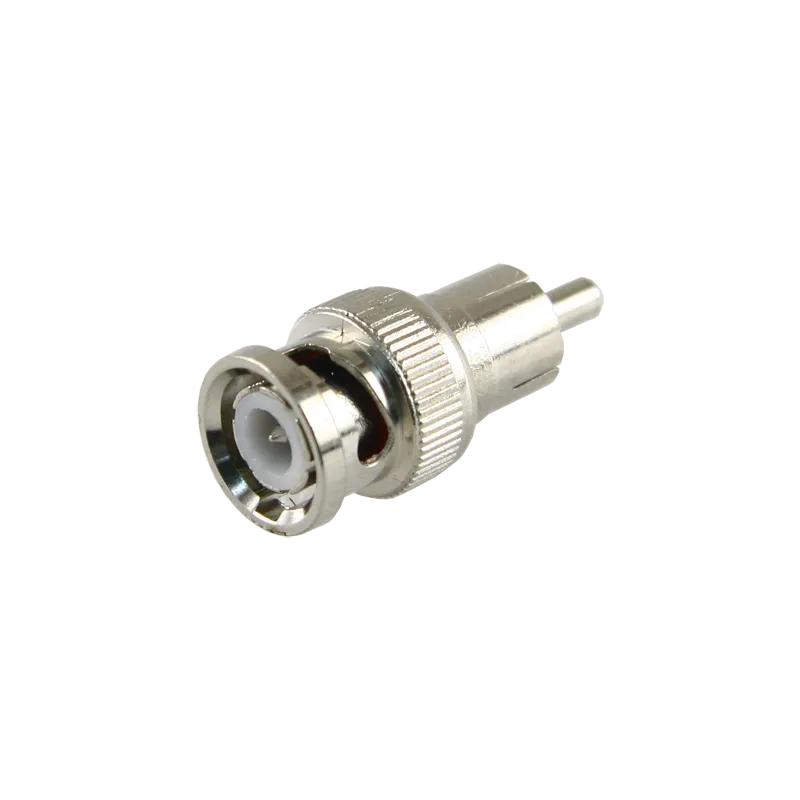 Conector SAFIRE - BNC macho - RCA macho - 32 mm (Fo) - 13 mm (An) - 8 g