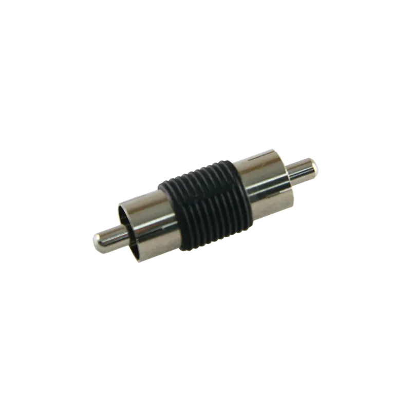 Conector - RCA macho - RCA macho - 34 mm (Fo) - 9 mm (An) - 5 g
