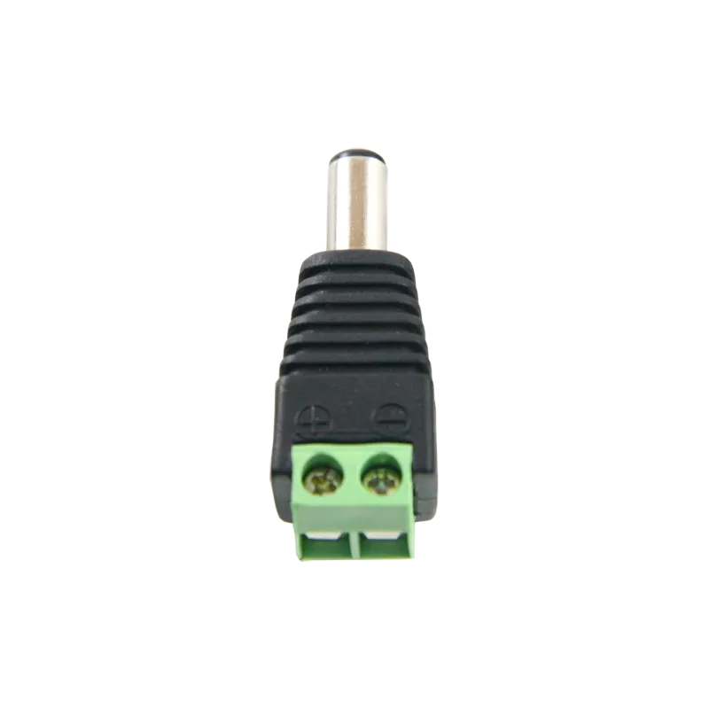 Safire - Conector DC macho - Salida +/ de 2 terminales - 38 mm (Fo) - 13 mm (An) - 5 g