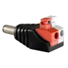 Safire - Conector DC macho de fácil conexionado - Salida +/ de 2 terminales - 38 mm (Fo) - 13 mm (An) - 5 g