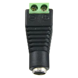 Conector SAFIRE - DC hembra - Salida +/ de 2 terminales - 36 mm (Fo) - 13 mm (An) - 5 g