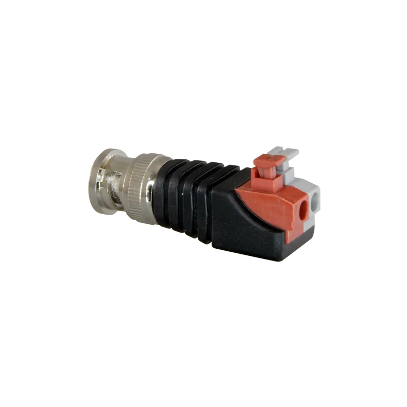 Safire - Conector BNC macho de fácil conexionado - Salida +/ de 2 terminales - 40 mm (Fo) - 13 mm (An) - 12 g