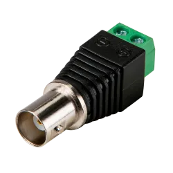 Conector SAFIRE - BNC hembra - Salida +/ de 2 terminales - 40 mm (Fo) - 14 mm (An) - 4 g