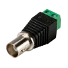 Conector SAFIRE - BNC hembra - Salida +/ de 2 terminales - 40 mm (Fo) - 14 mm (An) - 4 g