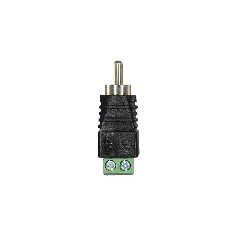 Conector SAFIRE - RCA macho - Salida +/ de 2 terminales - 36 mm (Fo) - 13 mm (An) - 5 g