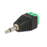 Conector - Jack 3.5 mm Mono - Salida +/ de 2 terminales - 41 mm (Fo) - 14 mm (An) - 5 g