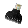 Adaptador de RJ45 a terminal - Conector RJ45 macho - 8 terminales