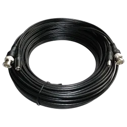 Cable combinado RG59 + DC - Conector BNC - 10 metros - Vídeo - Alimentación - Bajas pérdidas