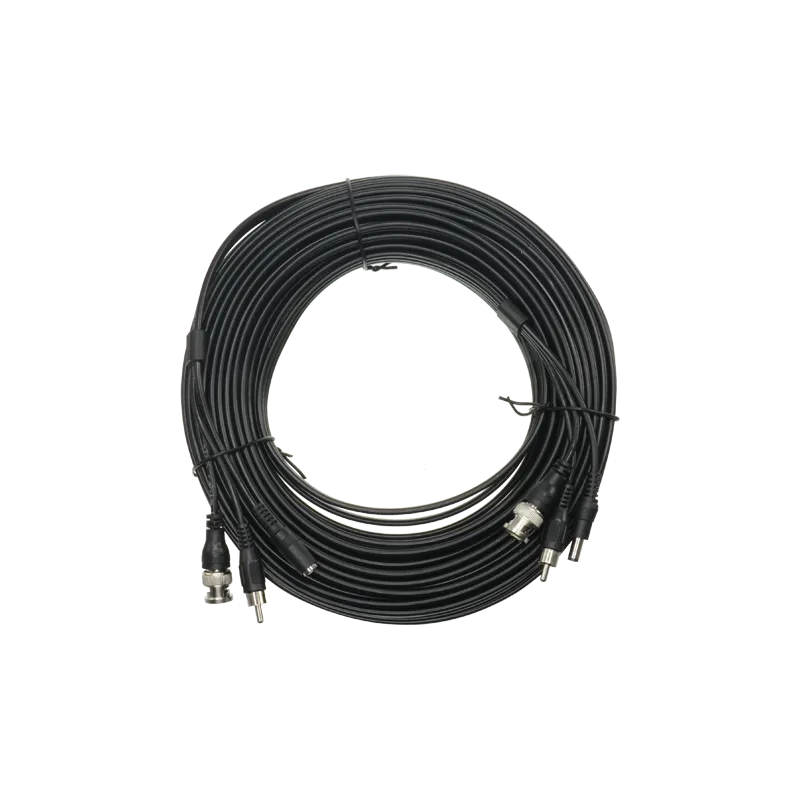 Cable combinado RG59 + Audio + DC - Mini RG59 con conector BNC - Cable de Audio mediante RCA - Cable de alimentación ... Cable combinado RG59 + Audio + DC - Mini RG59 con conector BNC - Cable de Audio mediante RCA - Cable de alimentación ...