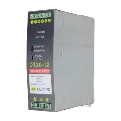 Fuente de alimentación conmutada - Salida DC 12 V 10 A / 120 W - 2 salidas - Voltaje entrada 90 V ~ 264 V - 135 (Fo) ...