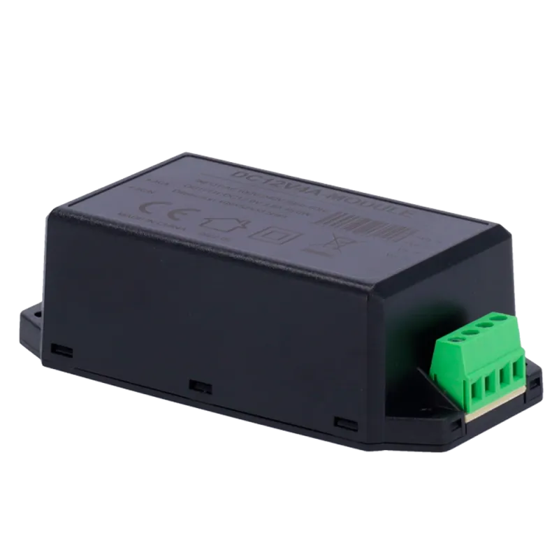 Adaptador de Corriente - Salida DC 12 V 3.8 A - Entrada AC100-240 V 50/60 HZ - 109 x 52 x 33.5 mm - Protección: So...