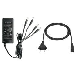 Fuente de alimentación conmutada - Salida DC 12 V 5 A - 4 salidas - Estabilizado - 105 (Fo) x 33 (Al) x 45 (An) mm - ...