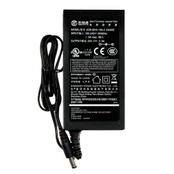 Alimentador electrónico - 24 V / 2500 mA - Reducidas dimensiones - 110 (Al) x 55 (An) x 30 (Fo) mm - 220 g - Estabili...