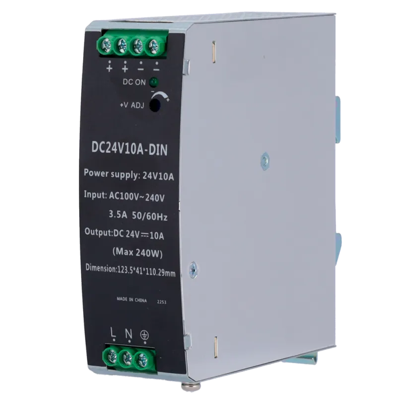 Fuente de alimentación conmutada - Salida DC 24 V 10 A / 240 W - 2 salidas - Voltaje entrada 90 V ~ 264 V - 100 (Fo) ...