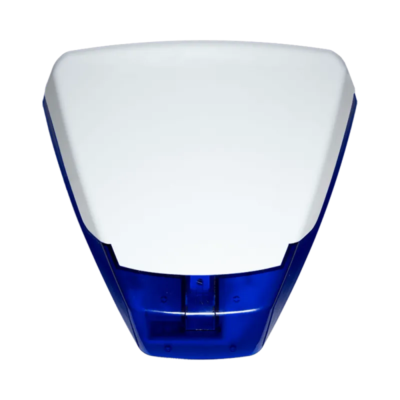 Sirena para exterior cableada PYRONIX - Uso profesional - Presión sonora máxima 104 dBA - Luz frontal de aviso - Fron...