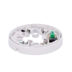 Base de perfil bajo con relé - Hasta 12VDC 0.5A / Terminal NO/NC/C - Compatible con detectores V2 y base alta - Neces...