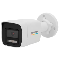 Cámara Bullet IP Hikvision - Gama Value - 2 MP | Lente 2.8 mm - IR 30 m | DWDR | Micrófono integrado - PoE | H.265+ |...