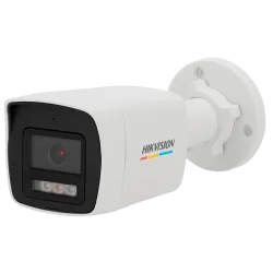 Cámara Bullet IP Hikvision - Gama Value - 2 MP | Lente 2.8 mm - IR 30 m | DWDR | Micrófono integrado - PoE | H.265+ |...