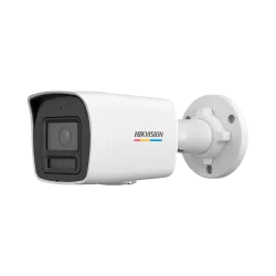 Cámara Bullet IP Hikvision - Gama Value - 2 MP | Lente 4.0 mm - IR 30 m | DWDR | Micrófono integrado - PoE | H.265+ |...