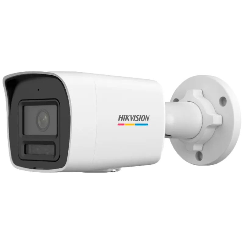 Cámara Bullet IP Hikvision - Gama Value | microSD 512 GB - 2 MP | Lente 2.8 mm - IR 30 m | DWDR | Micrófono integrado...