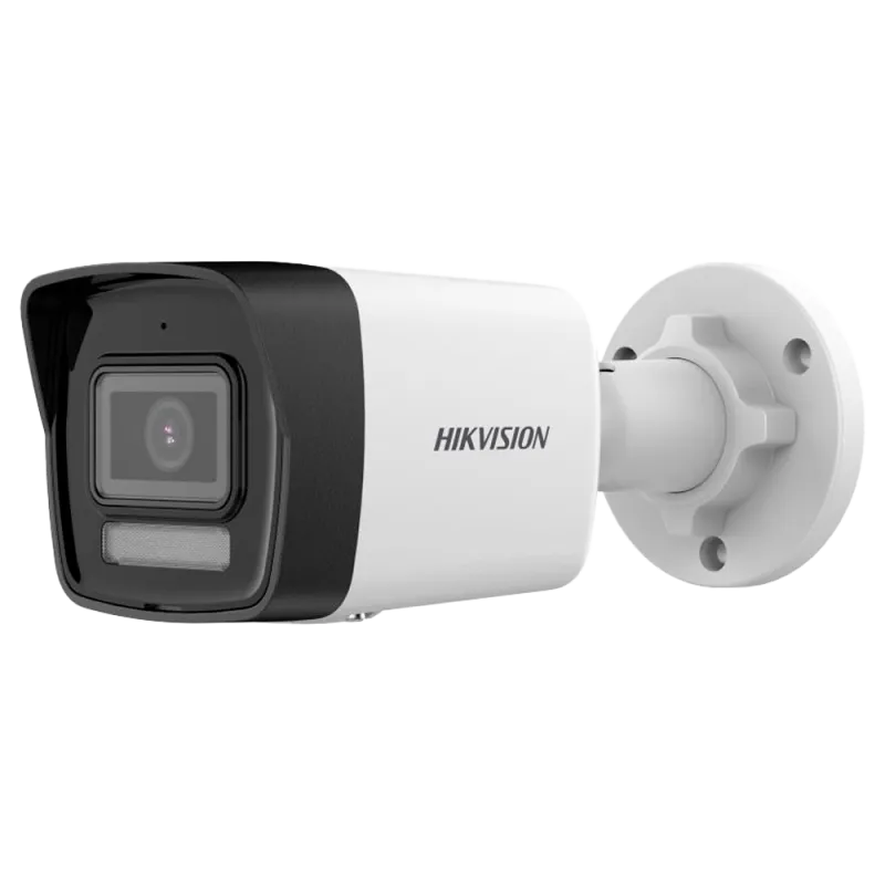 Cámara Bullet IP Hikvision - Gama Value | Micrófono integrado - 4 MP | Lente 2.8 mm - IR 30 m | WDR 120 dB | Luz Blan...