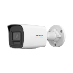 Cámara Bullet IP Hikvision - Gama Value - 4 MP | Lente 2.8 mm - IR 30 m | WDR 120 dB | Micrófono integrado - PoE | H....