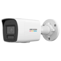 Cámara Bullet IP Hikvision - Gama Value - 4 MP | Lente 4.0 mm | ColorVu - IR 30 m | WDR 120 dB | Micrófono integrado...