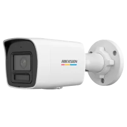 Cámara Bullet IP Hikvision - Gama Value - 4 MP | Lente 4.0 mm | ColorVu - IR 30 m | WDR 120 dB | Micrófono integrado...