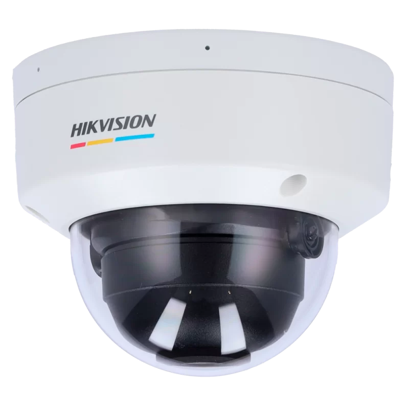 Cámara Domo IP Hikvision - Gama Value - 4 MP | Lente 2.8 mm | Micrófono integrado - IR 30 m | WDR 120 dB | ColorVu -...