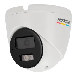 Cámara Turret IP Hikvision - Gama Value - 2 MP | Lente 2.8 mm | Micrófono integrado - IR 30 m | DWDR | ColorVu - PoE ...