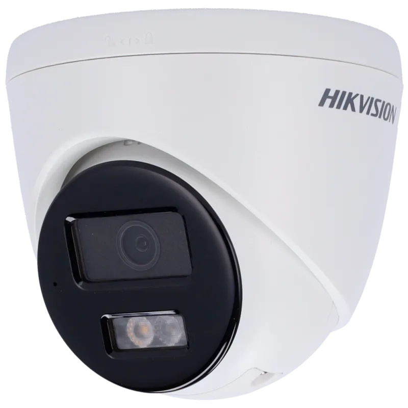Cámara Turret IP Hikvision - Gama Value | microSD 512 GB - 8 MP | Lente 2.8 mm - IR 30 m | WDR 120 dB | Micrófono int...