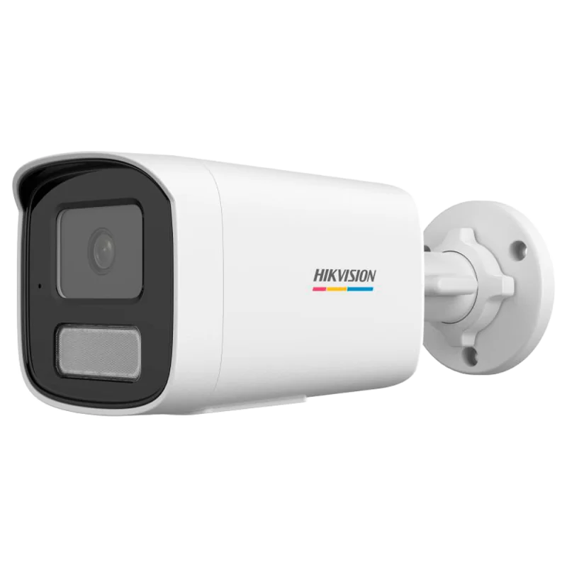 Cámara Bullet IP Hikvision - Gama Value - 4 MP | Lente 4.0 mm | ColorVu - IR 50 m | WDR 120 dB | Micrófono incorporad...