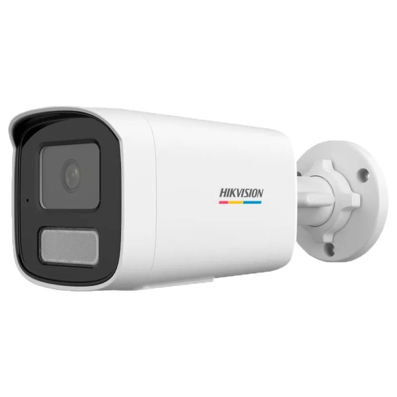Cámara Bullet IP Hikvision - Gama Value | microSD 512 GB - 4 MP | Lente 4.0 mm | ColorVu - IR 50 m | WDR 120 dB | Mic...