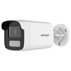 Cámara Bullet IP gama Value - 6MP | Ranura microSD hasta 256 GB - Lente 4 mm | Micrófono integrado - Detección movim...
