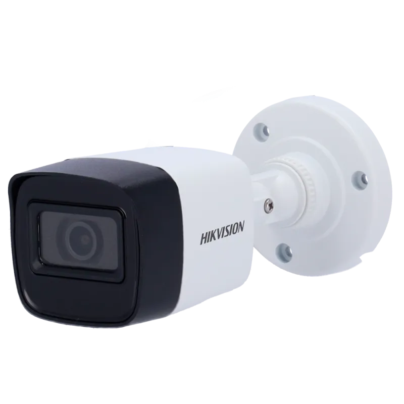 Hikvision - Cámara Bullet 4en1 Gama CORE - Resolución 1080p - Lente 2.8 mm - Impermeable IP67 - EXIR IR Alcance 30 m