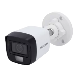 Hikvision - Cámara Bullet 4en1 Gama Value - 2 Mpx High Performance CMOS - Lente 2.8 mm | IR Alcance 30 m - Audio sobr...