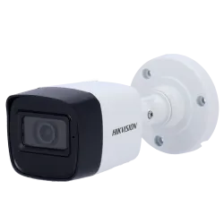 Hikvision - Cámara Bullet 4en1 Gama CORE - Resolución 5 Megapíxel - Lente 3.6 mm | IR Alcance 30 m - Audio sobre cabl...