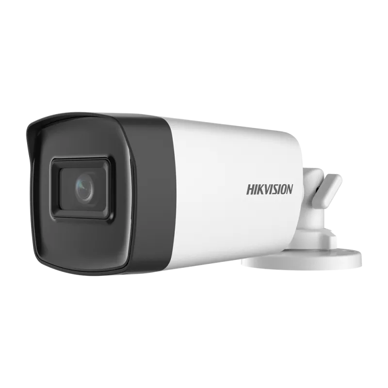 Hikvision - Cámara Bullet 4en1 Gama CORE - Resolución 5 Megapíxel (2560x1944) - Lente 2.8 mm - IR Alcance 40 m - Impe...