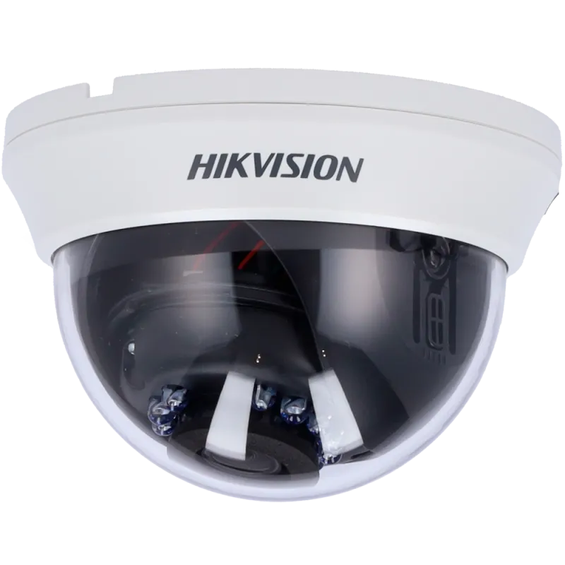 Hikvision - Cámara Domo 4en1 Gama Value - Resolución 1080p (1920x1080) - Lente 2.8 mm - IR Alcance 20 m - Apta para i...
