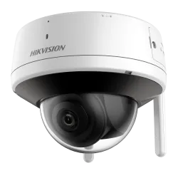 Cámara Domo IP Hikvision - Gama Wi-Fi | microSD 512 GB - 4 MP | Lente 2.8 mm | 2 antenas - IR 30 m | WDR 120 dB - H.2...