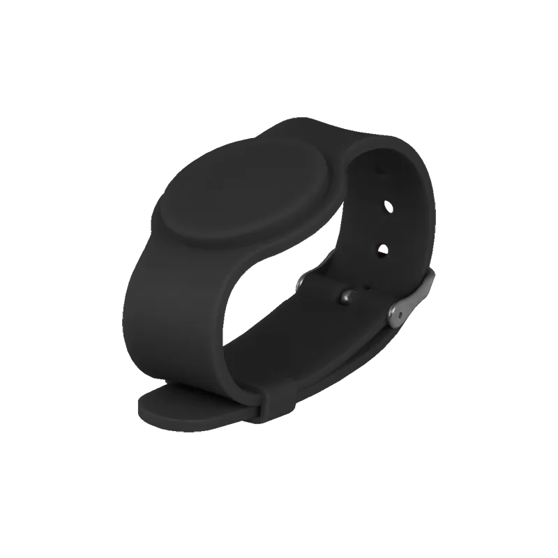 Pulsera de proximidad - ID por radiofrecuencia - MF DESFire pasivo | Color negro - Alta frecuencia 13.56 MHz - Correa...
