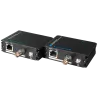 Extensor de IP por cable coaxial | PoE - Pasivo - Emisor y receptor - Permite transmitir 1 canal IP - Distancia máxim...