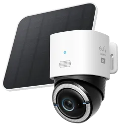 Cámara 4G LTE / Wifi Eufy by Anker - 4K | Full Night color | IR 10m | LED blanco - Batería 9400 mAH | Panel solar 5W...